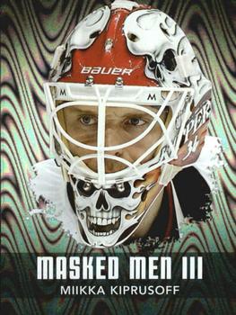 2010-11 In The Game Between The Pipes - Masked Men III Silver #MM-36 Miikka Kiprusoff  Front