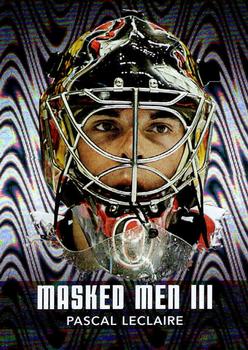 2010-11 In The Game Between The Pipes - Masked Men III Silver #MM-39 Pascal Leclaire  Front