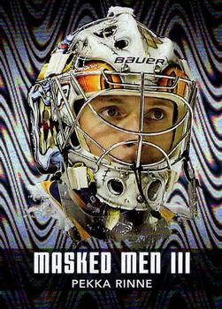 2010-11 In The Game Between The Pipes - Masked Men III Silver #MM-41 Pekka Rinne  Front