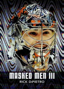 2010-11 In The Game Between The Pipes - Masked Men III Silver #MM-43 Rick DiPietro  Front