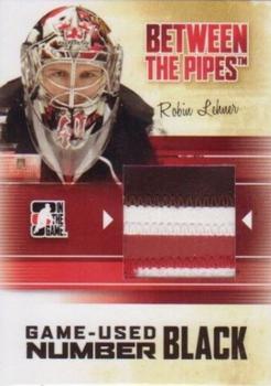 2010-11 In The Game Between The Pipes - Numbers Black #M-62 Robin Lehner  Front