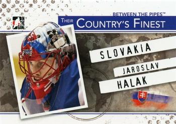 2010-11 In The Game Between The Pipes - Their Country's Finest #CF-07 Jaroslav Halak  Front