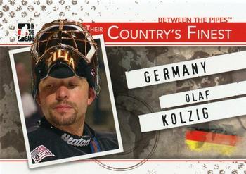 2010-11 In The Game Between The Pipes - Their Country's Finest #CF-09 Olaf Kolzig  Front