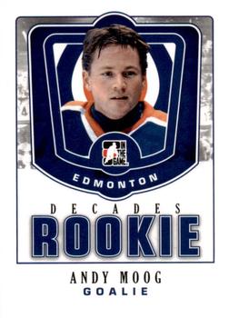 2010-11 In The Game Decades 1980s - Decades Rookies #DR-01 Andy Moog  Front