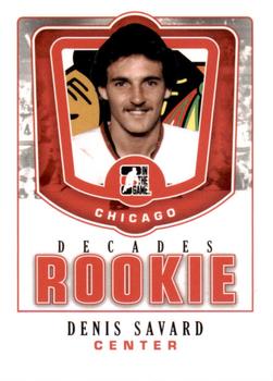 2010-11 In The Game Decades 1980s - Decades Rookies #DR-08 Denis Savard  Front