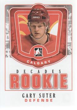 2010-11 In The Game Decades 1980s - Decades Rookies #DR-12 Gary Suter  Front