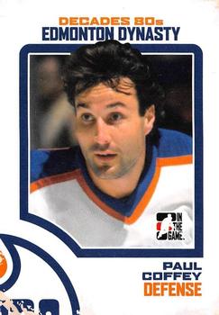 2010-11 In The Game Decades 1980s - Edmonton Dynasty #ED-04 Paul Coffey  Front