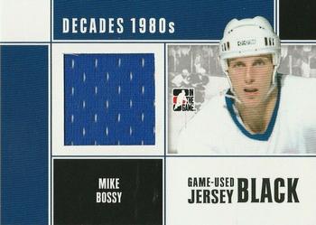 2010-11 In The Game Decades 1980s - Game Used Jerseys Black #M43 Mike Bossy  Front