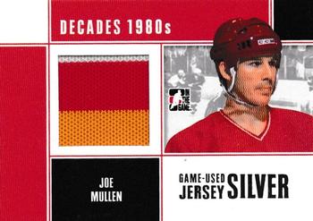 2010-11 In The Game Decades 1980s - Game Used Jerseys Silver #M36 Joe Mullen  Front