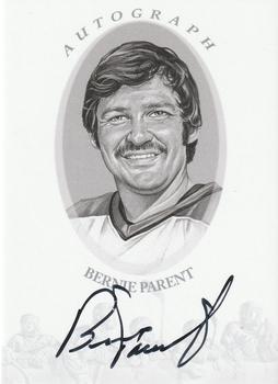 2010-11 In The Game Enshrined - Autographs Silver #ABP Bernie Parent  Front