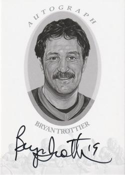 2010-11 In The Game Enshrined - Autographs Silver #ABT Bryan Trottier  Front