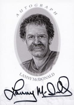 2010-11 In The Game Enshrined - Autographs Silver #ALM Lanny McDonald  Front