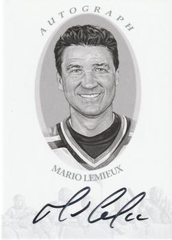 2010-11 In The Game Enshrined - Autographs Silver #AML Mario Lemieux  Front