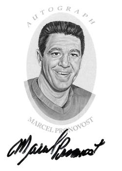 2010-11 In The Game Enshrined - Autographs Silver #AMP Marcel Pronovost  Front