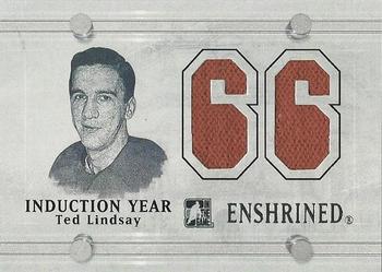 2010-11 In The Game Enshrined - Induction Year Silver #IY43 Ted Lindsay  Front