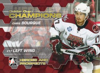 2010-11 In The Game Heroes and Prospects - Calder Cup Champions #CC-02 Chris Bourque  Front