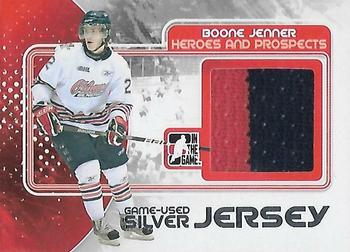 2010-11 In The Game Heroes and Prospects - Game Used Jerseys Silver #M56 Boone Jenner Front