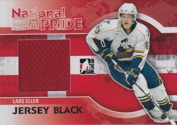 2010-11 In The Game Heroes and Prospects - National Pride Jerseys Black #NATP-03 Lars Eller  Front