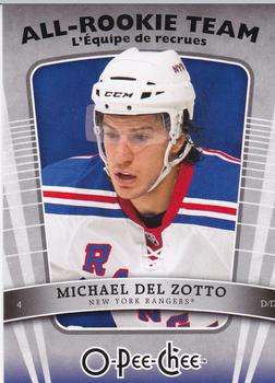 2010-11 O-Pee-Chee - All Rookie Team #AR-3 Michael Del Zotto  Front