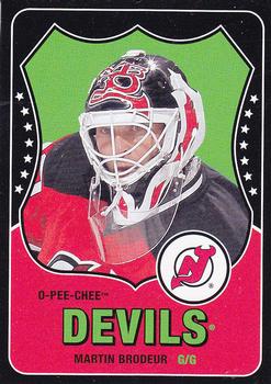 2010-11 O-Pee-Chee - Retro Box Bottoms #NNO Martin Brodeur  Front