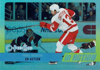 2010-11 O-Pee-Chee - In Action #IA-1 Pavel Datsyuk  Front