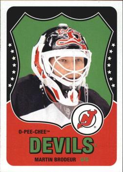 2010-11 O-Pee-Chee - Retro Blank Back #NNO Martin Brodeur  Front