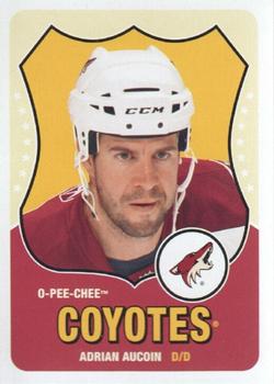 2010-11 O-Pee-Chee - Retro Blank Back #NNO Adrian Aucoin  Front