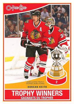 2010-11 O-Pee-Chee - Trophy Winners #TW-4 Duncan Keith  Front