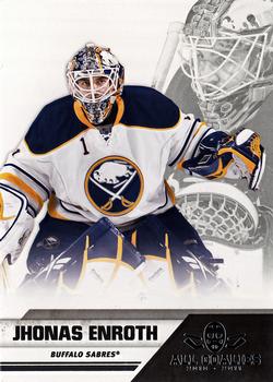 2010-11 Panini All Goalies - Up Close #12 Jhonas Enroth Front