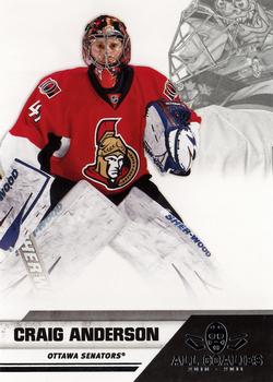 2010-11 Panini All Goalies - Up Close #58 Craig Anderson Front