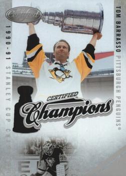 2010-11 Panini Certified - Champions #22 Tom Barrasso  Front
