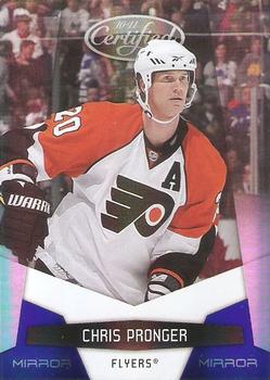 2010-11 Panini Certified - Mirror Blue #107 Chris Pronger  Front