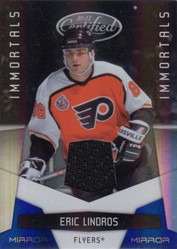 2010-11 Panini Certified - Mirror Blue Materials #169 Eric Lindros  Front