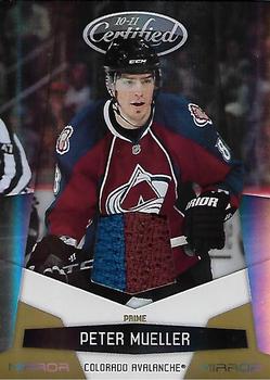 2010-11 Panini Certified - Mirror Gold Materials Prime #40 Peter Mueller  Front
