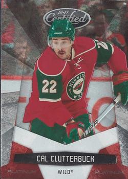2010-11 Panini Certified - Platinum Red #72 Cal Clutterbuck  Front