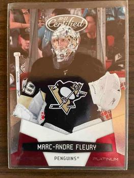 2010-11 Panini Certified - Platinum Red #117 Marc-Andre Fleury  Front