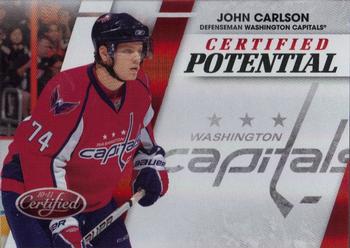 2010-11 Panini Certified - Potential #18 John Carlson  Front