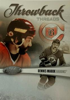 2010-11 Panini Certified - Throwback Threads #6 Dennis Maruk  Front