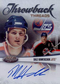 2010-11 Panini Certified - Throwback Threads Autographs #2 Dale Hawerchuk  Front