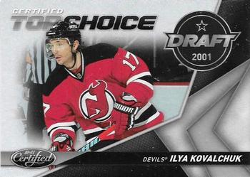 2010-11 Panini Certified - Top Choice #9 Ilya Kovalchuk  Front