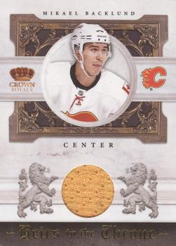 2010-11 Panini Crown Royale - Heirs to the Throne Materials #MB Mikael Backlund  Front