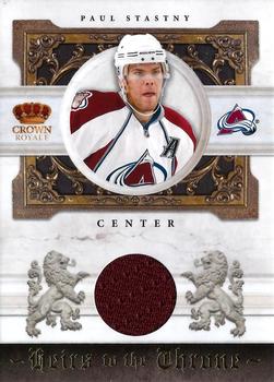 2010-11 Panini Crown Royale - Heirs to the Throne Materials #PS Paul Stastny  Front
