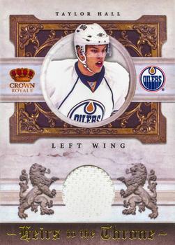 2010-11 Panini Crown Royale - Heirs to the Throne Materials #TH Taylor Hall  Front