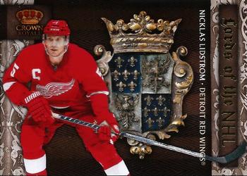 2010-11 Panini Crown Royale - Lords of the NHL #10 Nicklas Lidstrom  Front