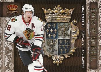 2010-11 Panini Crown Royale - Lords of the NHL #11 Duncan Keith  Front