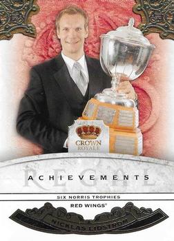 2010-11 Panini Crown Royale - Regal Achievements #19 Nicklas Lidstrom  Front