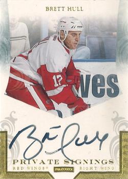 2010-11 Panini Dominion - Private Signings #BH2 Brett Hull Front