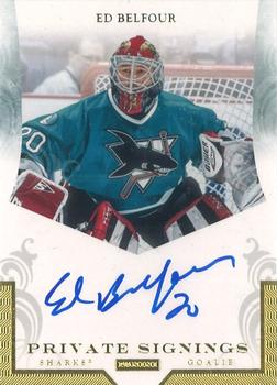 2010-11 Panini Dominion - Private Signings #EB3 Ed Belfour  Front