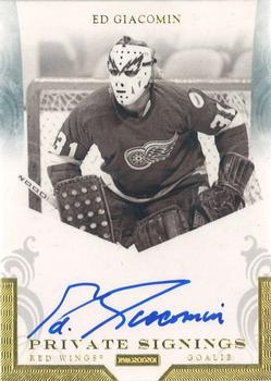 2010-11 Panini Dominion - Private Signings #EG1 Ed Giacomin Front