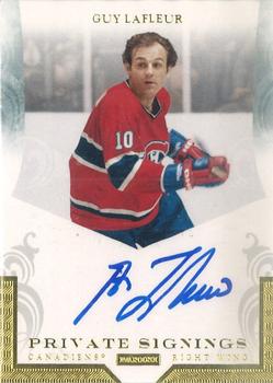 2010-11 Panini Dominion - Private Signings #GUY1 Guy Lafleur Front